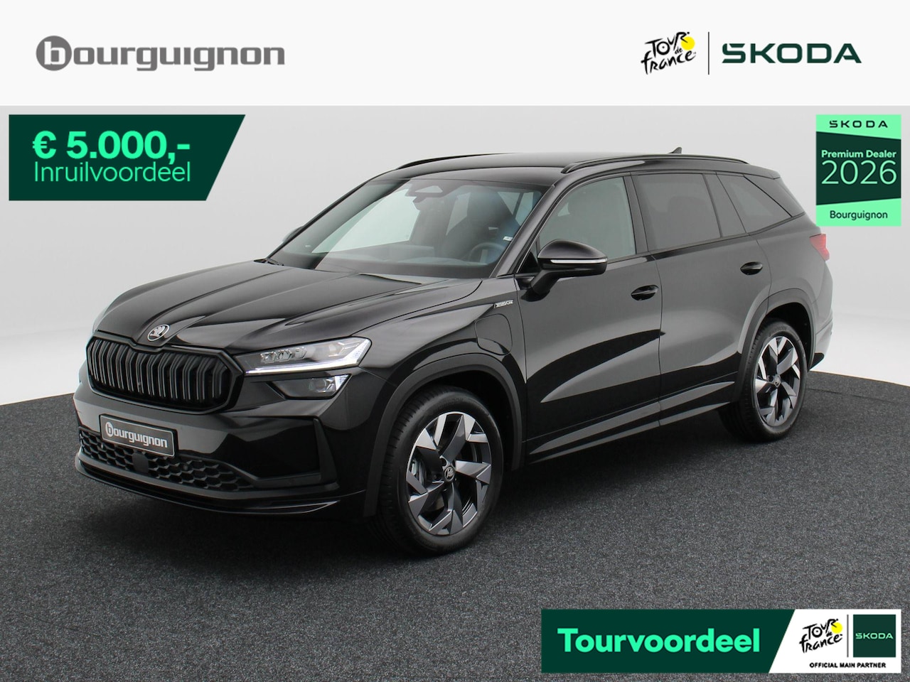 Skoda Kodiaq - Sportline Business 1.5 TSI PHEV 204PK | Trekhaak | Head-up display | Canton audio | Adapti - AutoWereld.nl