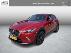 Mazda CX-3 - 2.0 SkyActiv-G 120 TS+ , Navi, Clima, Cruise, Stoelverwarming, LMV 6 Inch, LKA, PDC,