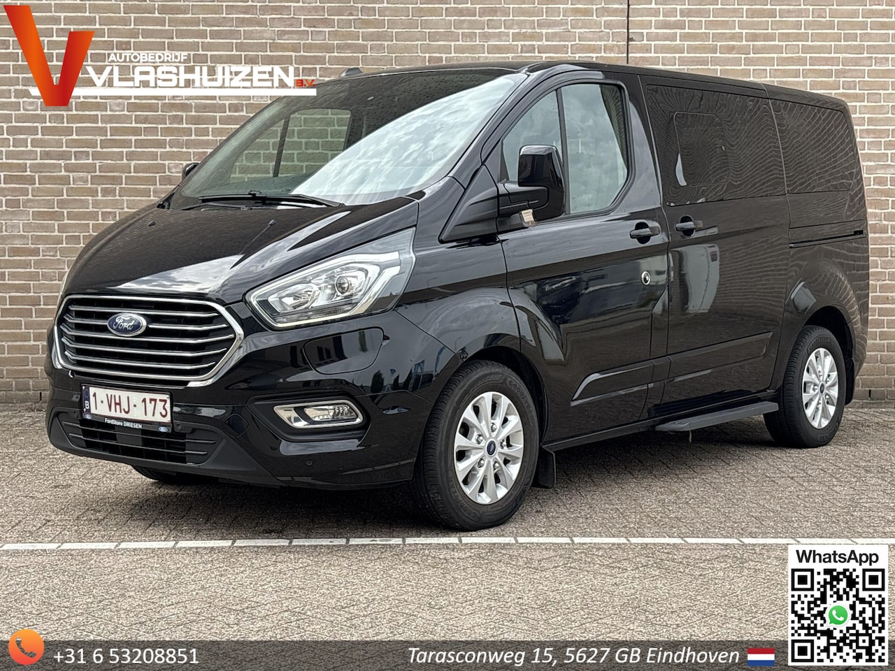 Ford Transit Custom Tourneo - 320 1.0 EcoBoost L1H1 PHEV Titanium 8P. | € 18.950,- NETTO! | Euro 6 | Airco | Cruise | Na - AutoWereld.nl