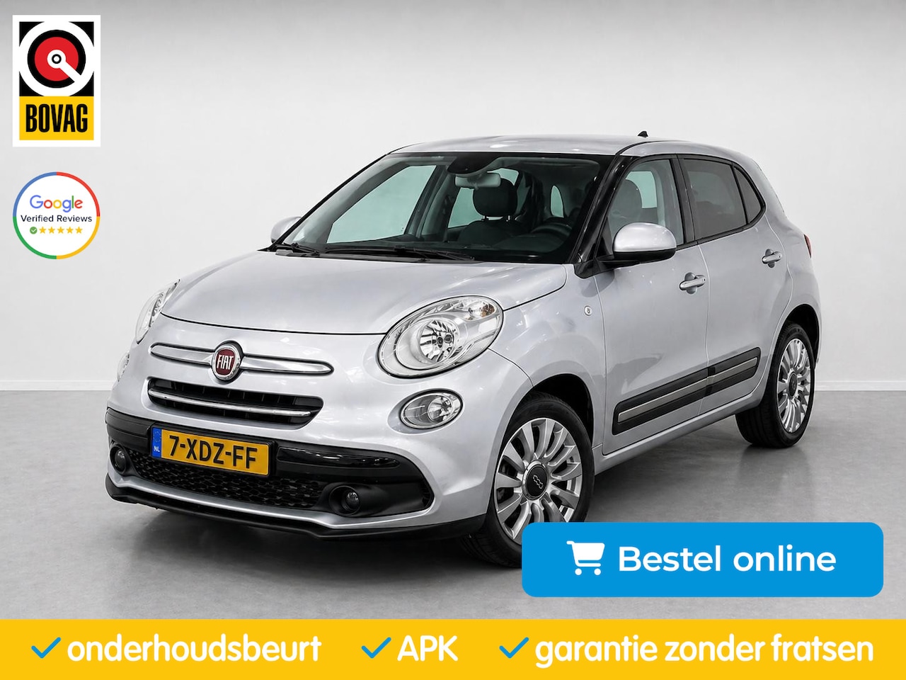Fiat 500 L Wagon - 0.9 TwinAir Lounge hagelschade dak/motorkap - AutoWereld.nl
