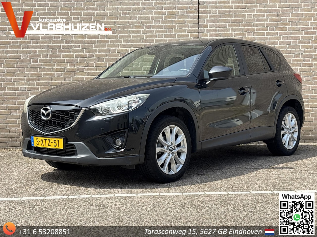 Mazda CX-5 - 2.2D HP GT-M 4WD | Leder | Cllimate | Cruise | Navi | PDC | Stoelverwarming | - AutoWereld.nl