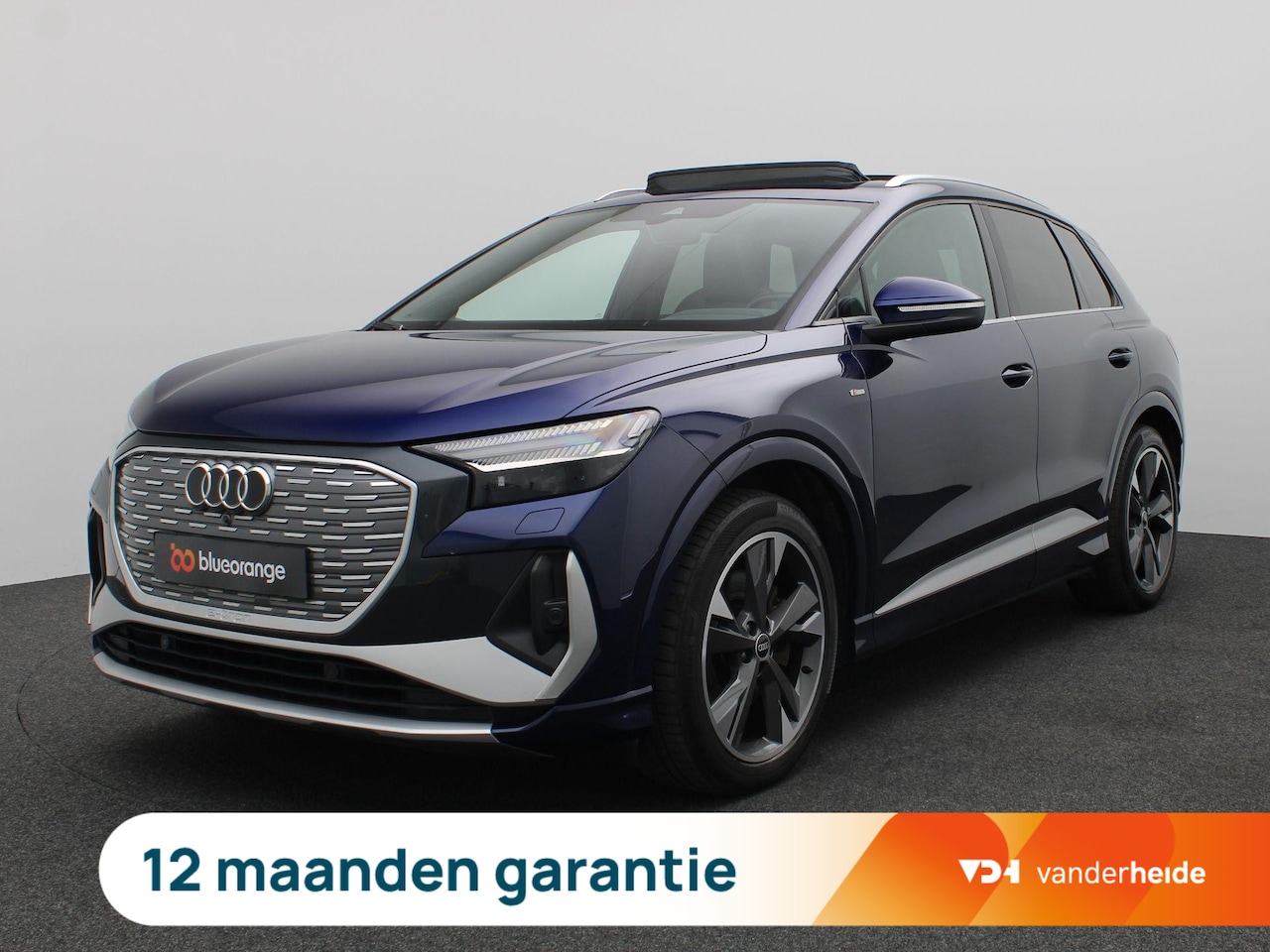 Audi Q4 e-tron - 50 quattro Launch edition S Competition 77 kWh SOH 89,74%, Panoramadak, Trekhaak, Stoelver - AutoWereld.nl