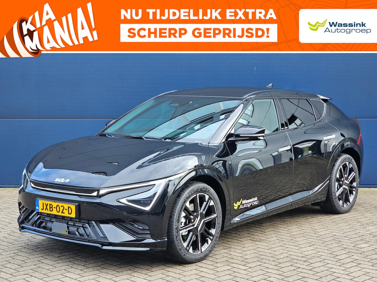 Kia EV6 - 84kWh 229pk RWD GT-Line Business Edition | Navigatie | Matrix LED | Parkeersensoren | Park - AutoWereld.nl