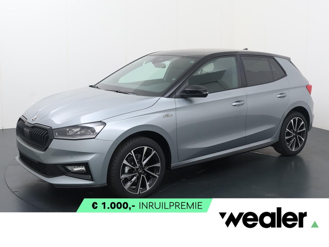Skoda Fabia - Monte Carlo 1.0 TSI 115 PK DSG | Zwart Dak | full-LED koplampen | Adaptieve cruise control - AutoWereld.nl