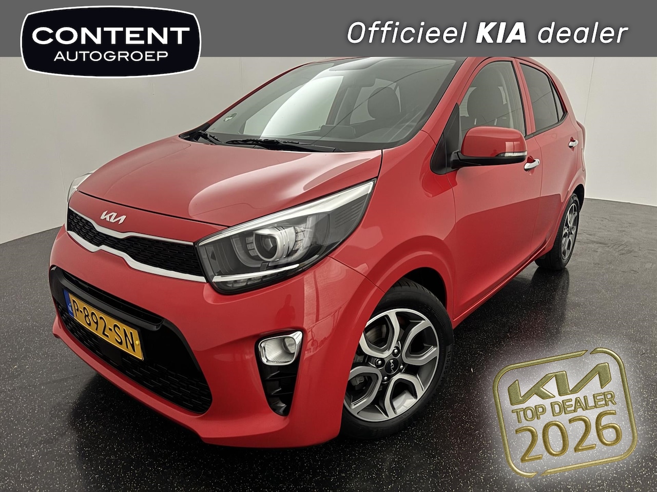 Kia Picanto - 1.0 DPi 67pk 4-zits DynamicPlusLine | Keyless | Navigatie | Cruise Control - AutoWereld.nl