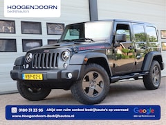 Jeep Wrangler - 2.8 CRD 200pk Euro 6 Rubicon Recon - Grijs kenteken - LED - Trekhaak - Airco