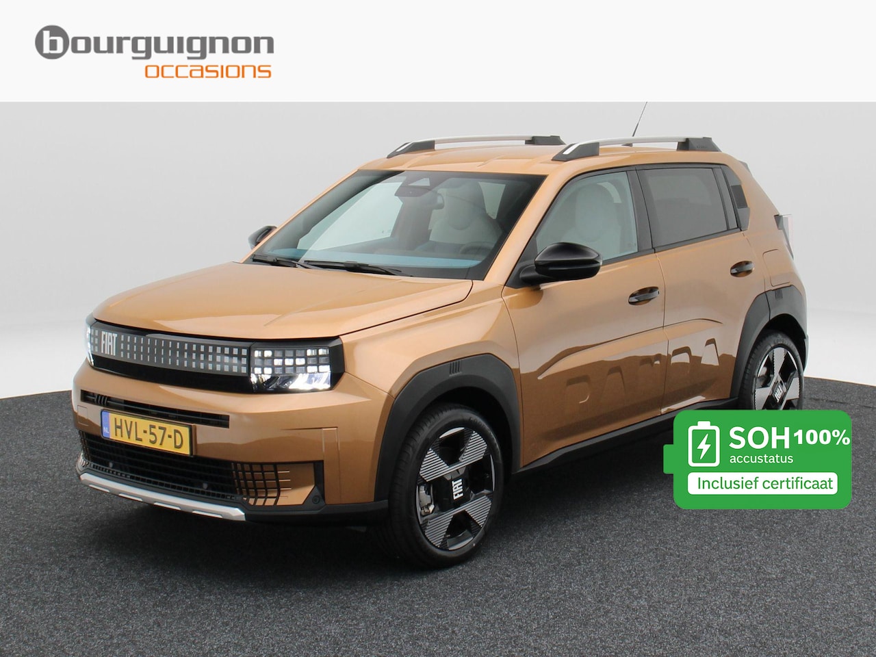 Fiat Grande Panda - La Prima 113 PK 44 kWh | Stoel/Stuurverwarming | Voorruitverwarming | Cruise Control | Nav - AutoWereld.nl