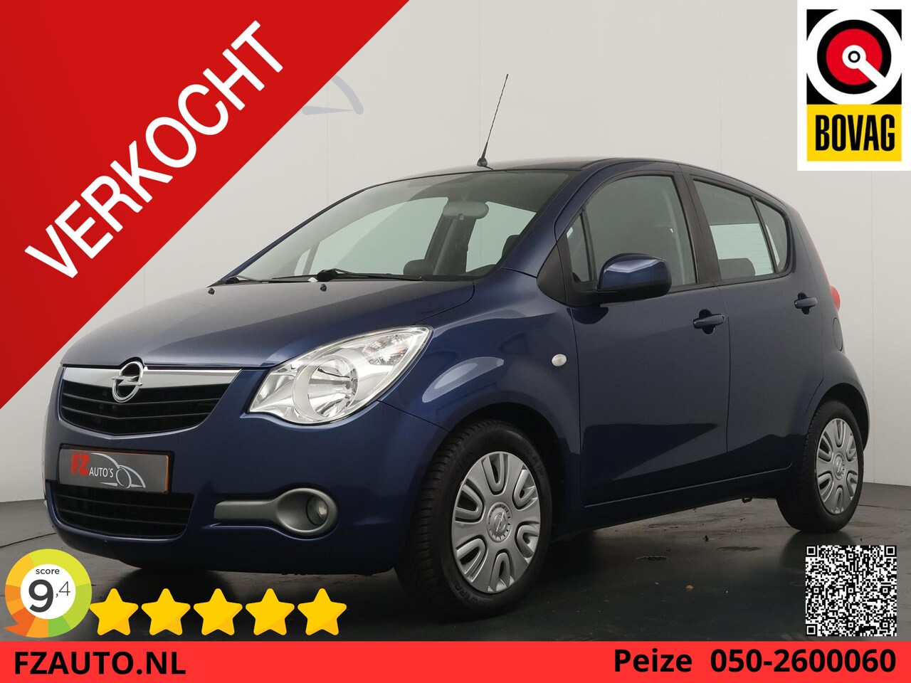 Opel Agila - 1.0 Edition - Airconditioning - Verwarmbare Buitenspiegel - Radio - AutoWereld.nl
