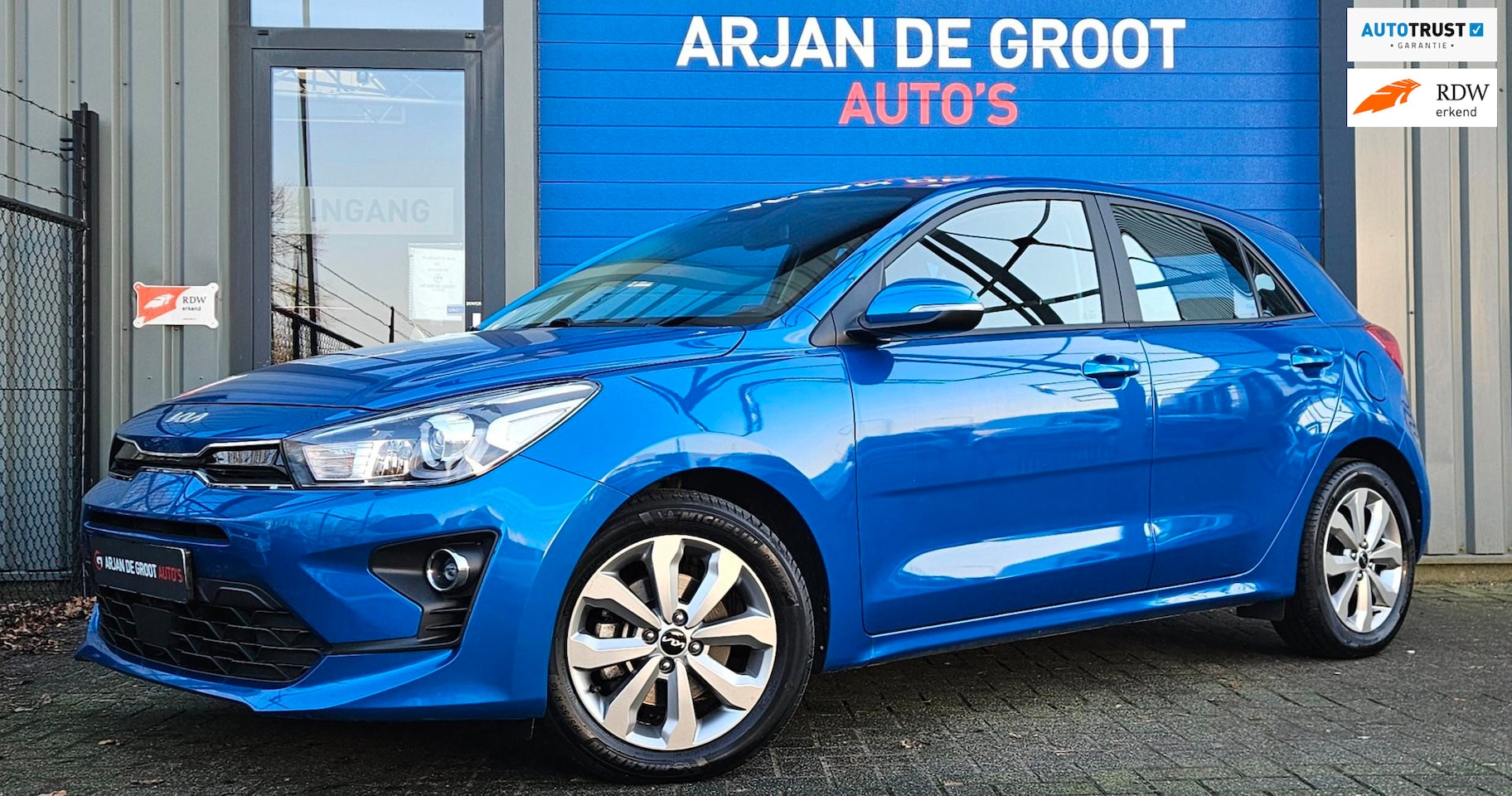 Kia Rio - 1.0 T-GDi 100PK Navi Cruise Camera Carplay Clima PDC - AutoWereld.nl