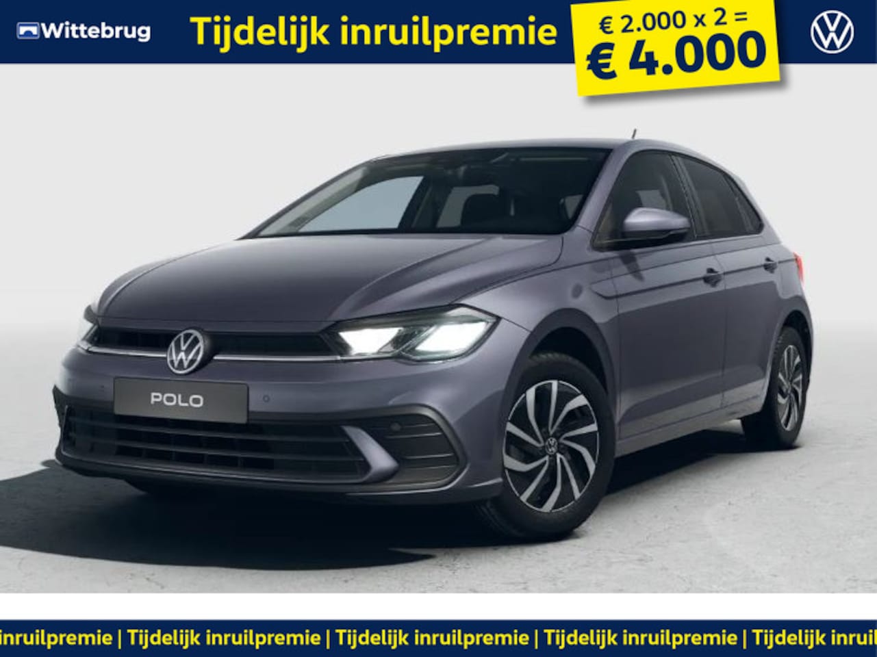 Volkswagen Polo - 1.0 TSI Life Edition !!!Profiteer ook van € 4.000 inruilpremie!!! - AutoWereld.nl