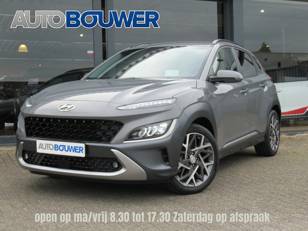 Hyundai Kona - 1.6 GDI HEV Premium Edition 2e eigen | dealer onderh | full option! | tr.haak - AutoWereld.nl