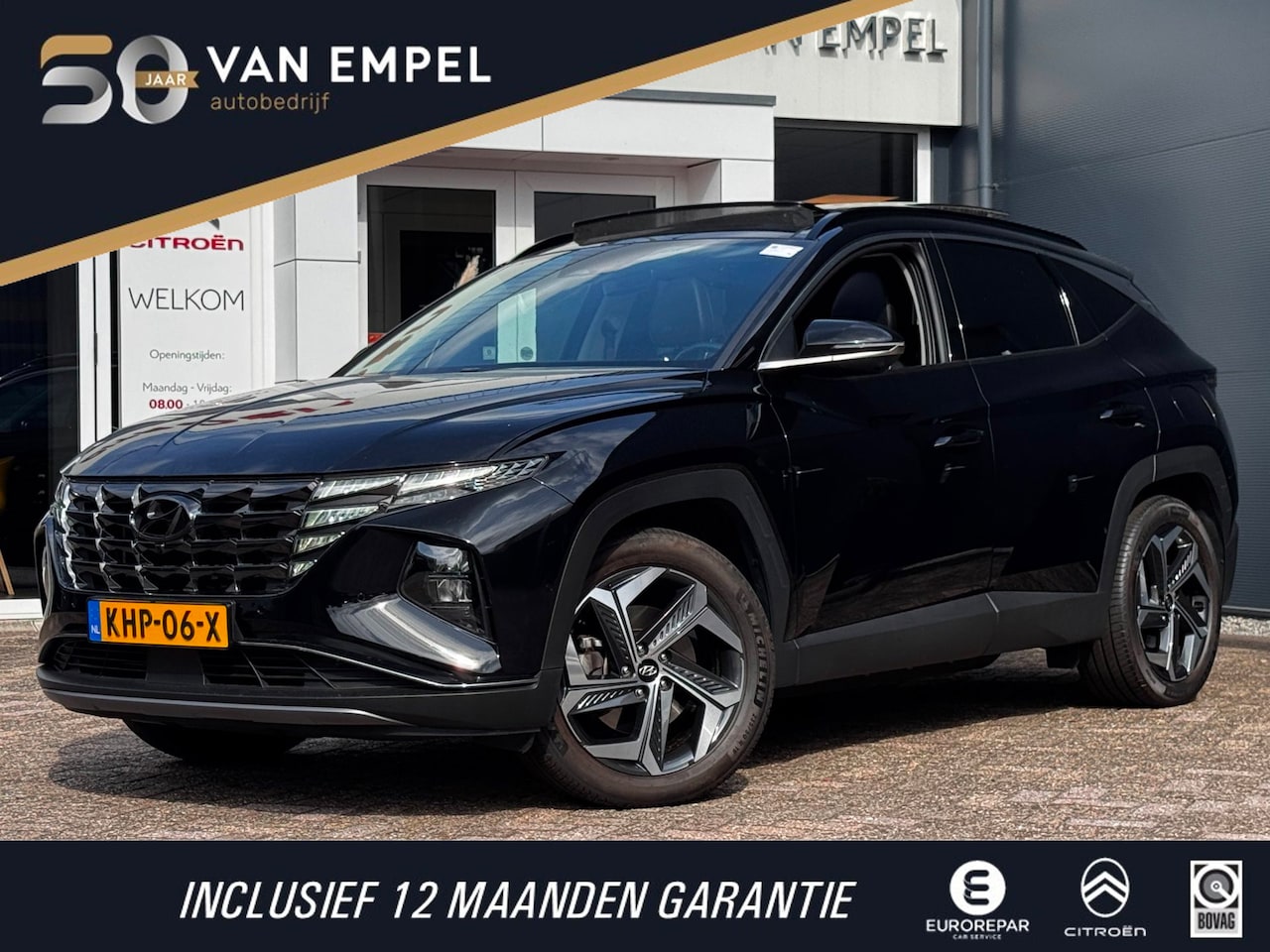 Hyundai Tucson - 1.6 T-GDI PHEV Premium Sky 4WD | Panoramadak | Leder + Memory | Camera 360 | Elek. Achterk - AutoWereld.nl