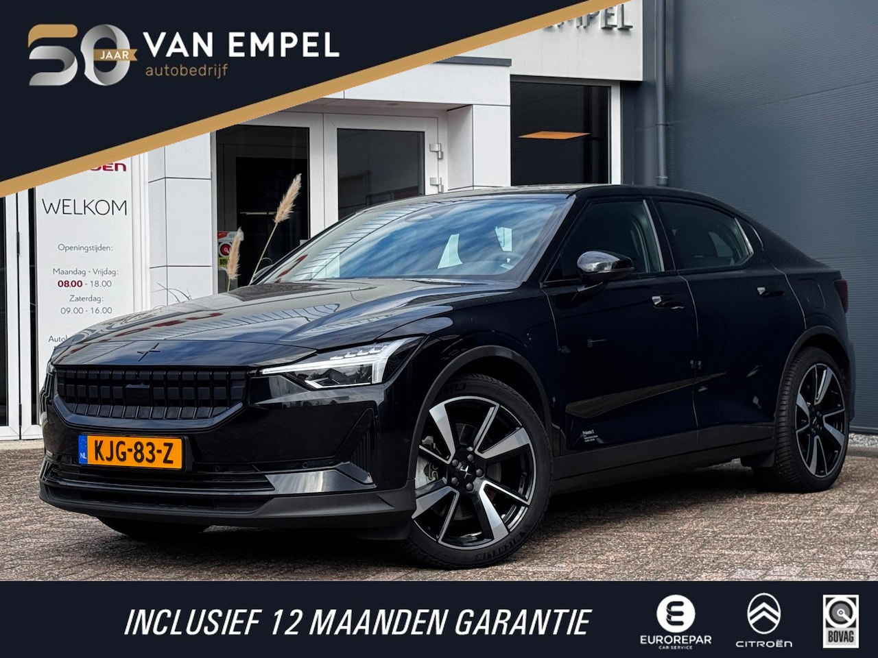 Polestar 2 - Standard Range Single Motor 63kWh | 97% SOH | Camera | Memory | Stoelverwarming | Elek. Ac - AutoWereld.nl
