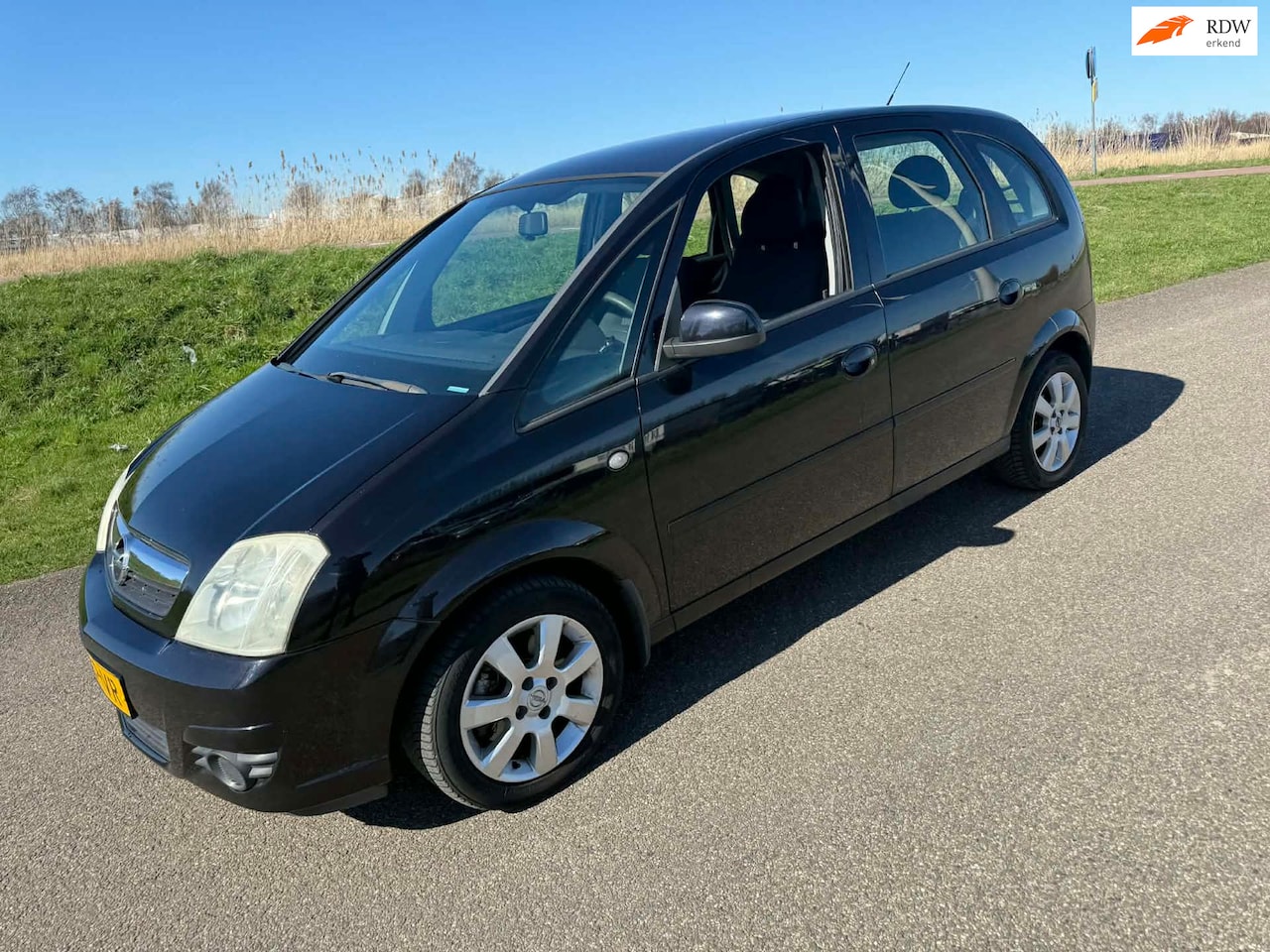 Opel Meriva - 1.6-16V Enjoy incl nw apk garantie, airco , hele nette auto! nw distributie - AutoWereld.nl