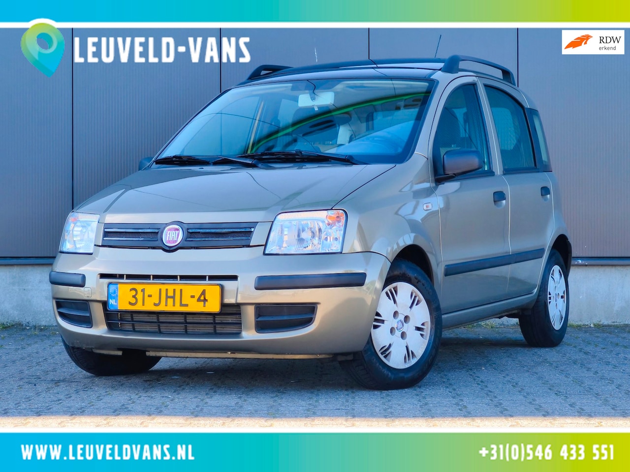 Fiat Panda - 1.2 Edizione AIRCO PANODAK 5 DEURS 1E EIGENAAR - AutoWereld.nl