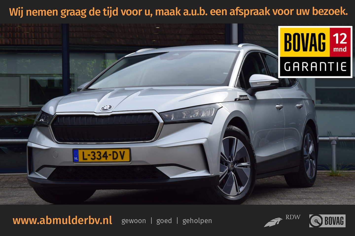 Skoda Enyaq iV - 60 | Org. NL | BOVAG Garantie | SOH 93,45% | Warmtepomp | Apple Carplay/Android Auto | Sto - AutoWereld.nl
