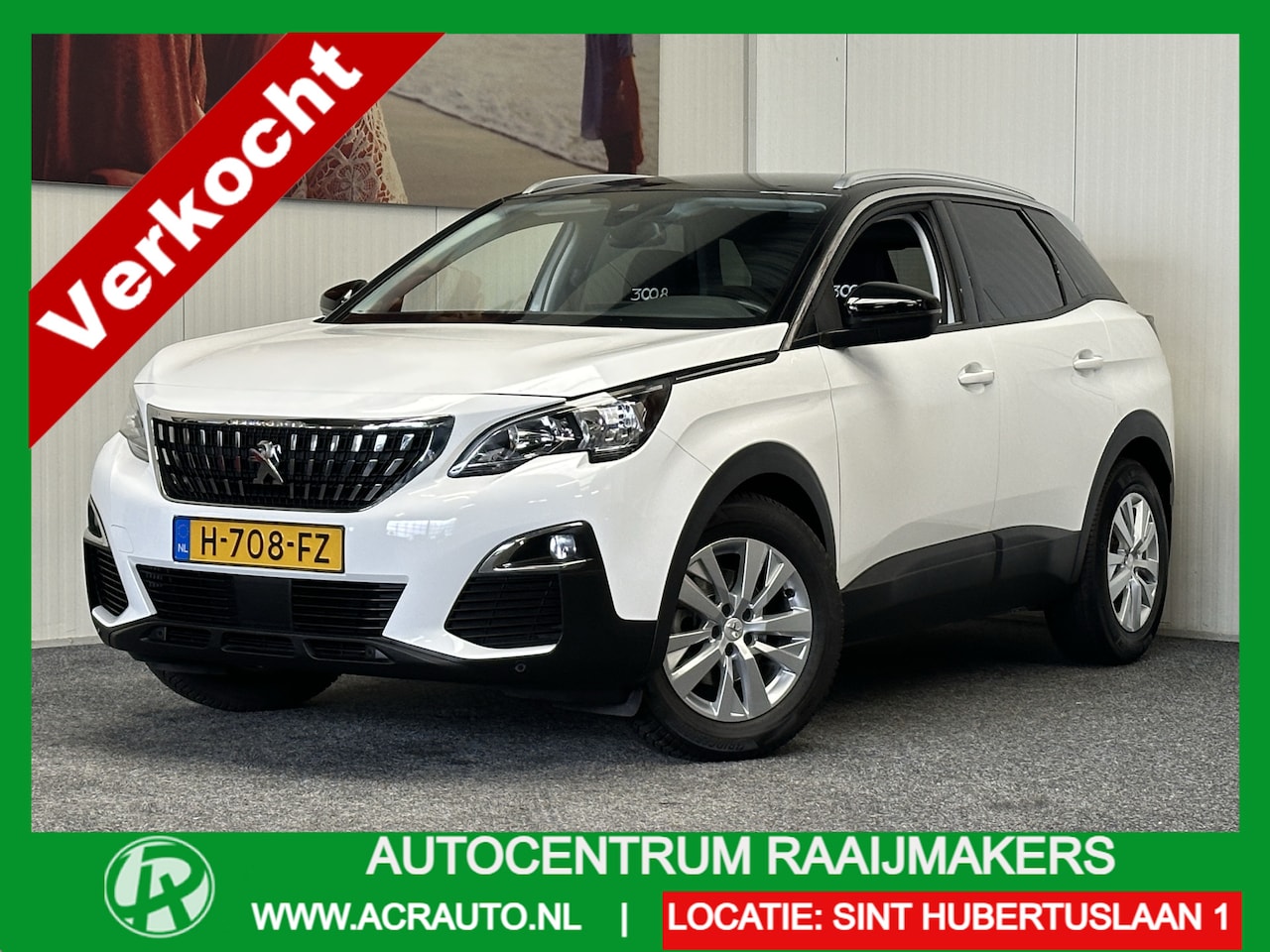 Peugeot 3008 - 1.2 PURE TECH ACTIVE NAVIGATIE APPLE CARPLAY/ANDROID RIJSTROOKSENSOREN TREKHAAK ZEER MOOI - AutoWereld.nl