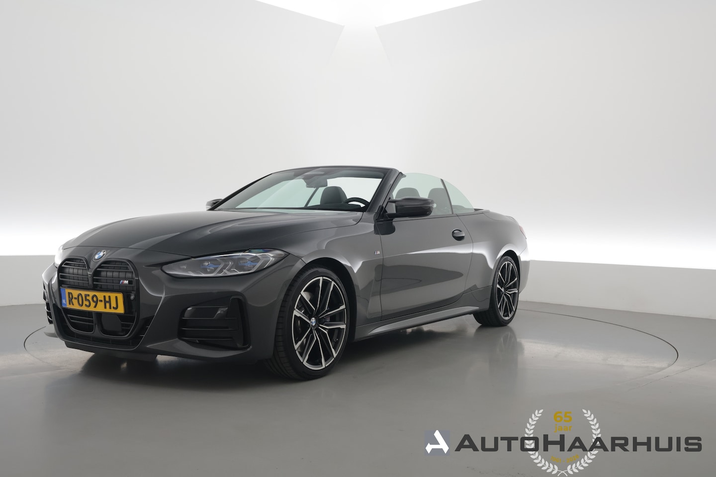 BMW 4-serie Cabrio - M440i xDrive 374pk | HUD | Laser | Stoel/Stuur/nekverw. | Elek. Trekhaak | 360cam | Leder - AutoWereld.nl