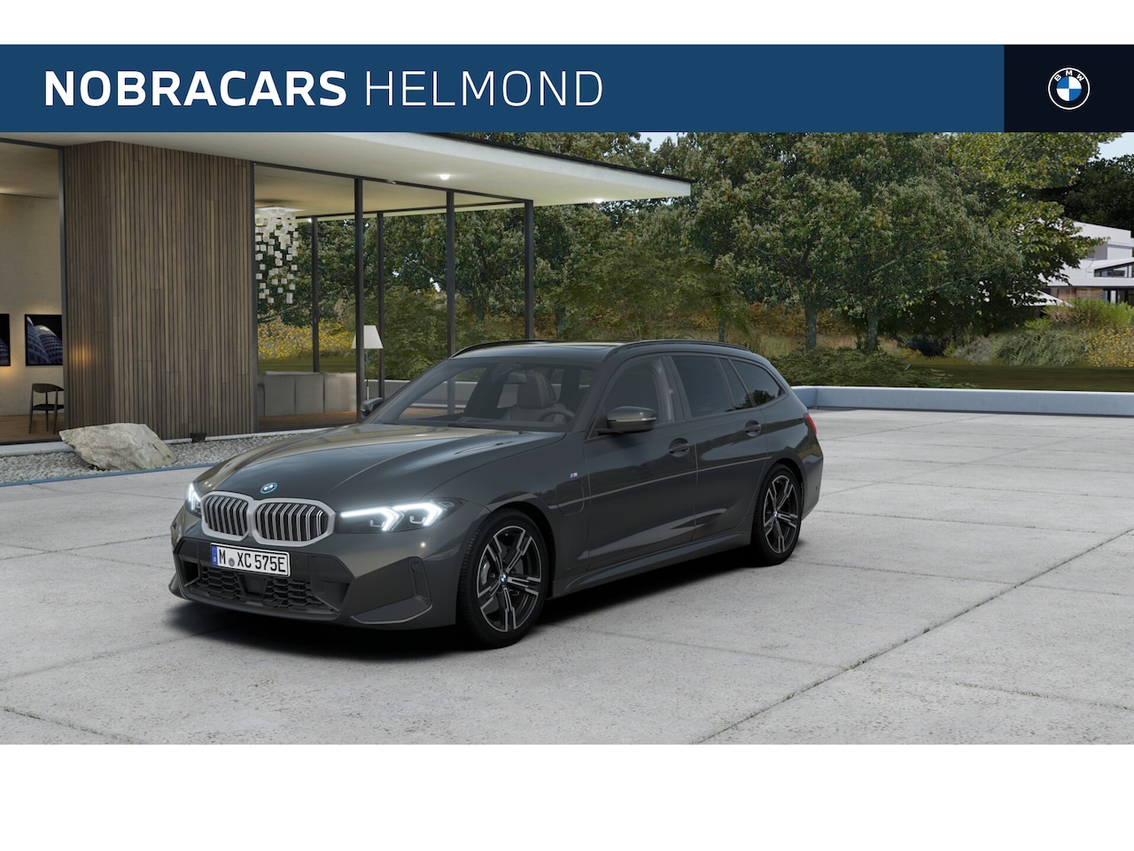 BMW 3-serie Touring - 330e M Sport Automaat / Panoramadak / Trekhaak / Sportstoelen / Achteruitrijcamera / Activ - AutoWereld.nl