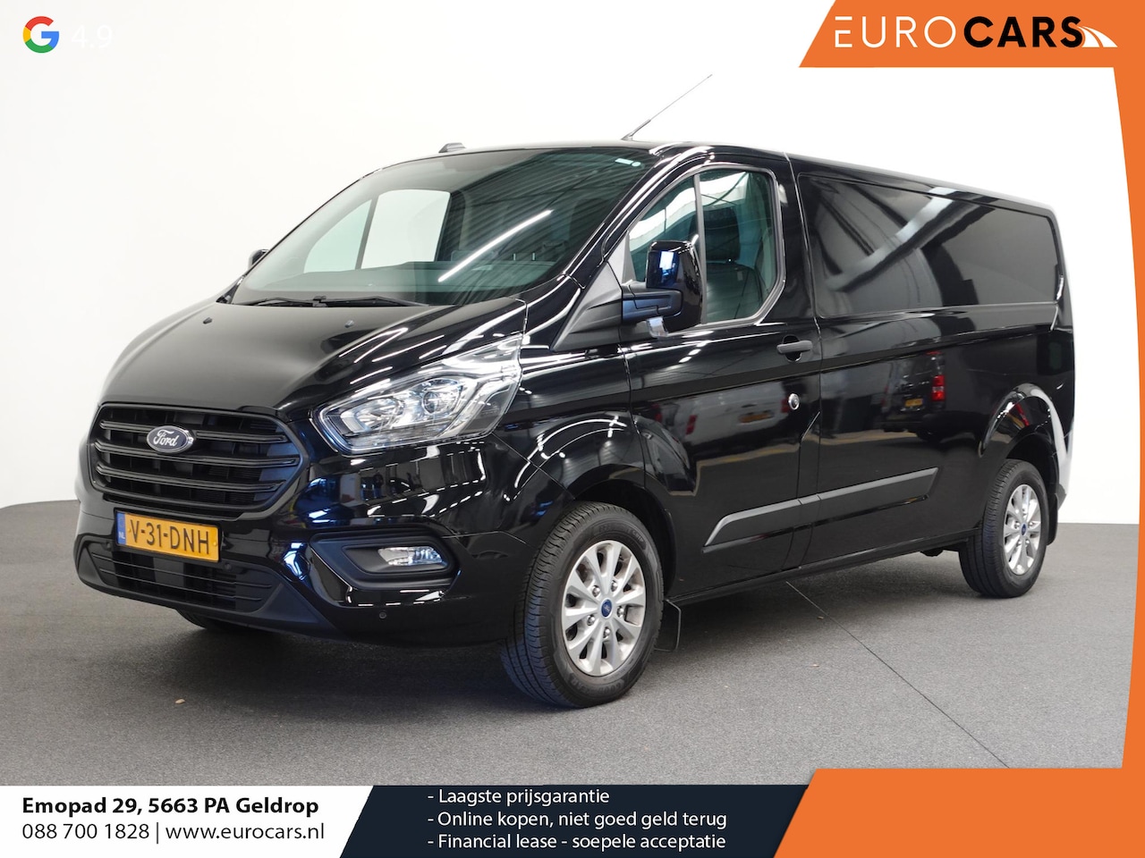 Ford Transit Custom - 300 2.0 TDCI L2H1 Trend Automaat Airco Navigatie Cruise Parkeersensoren Camera Trekhaak - AutoWereld.nl