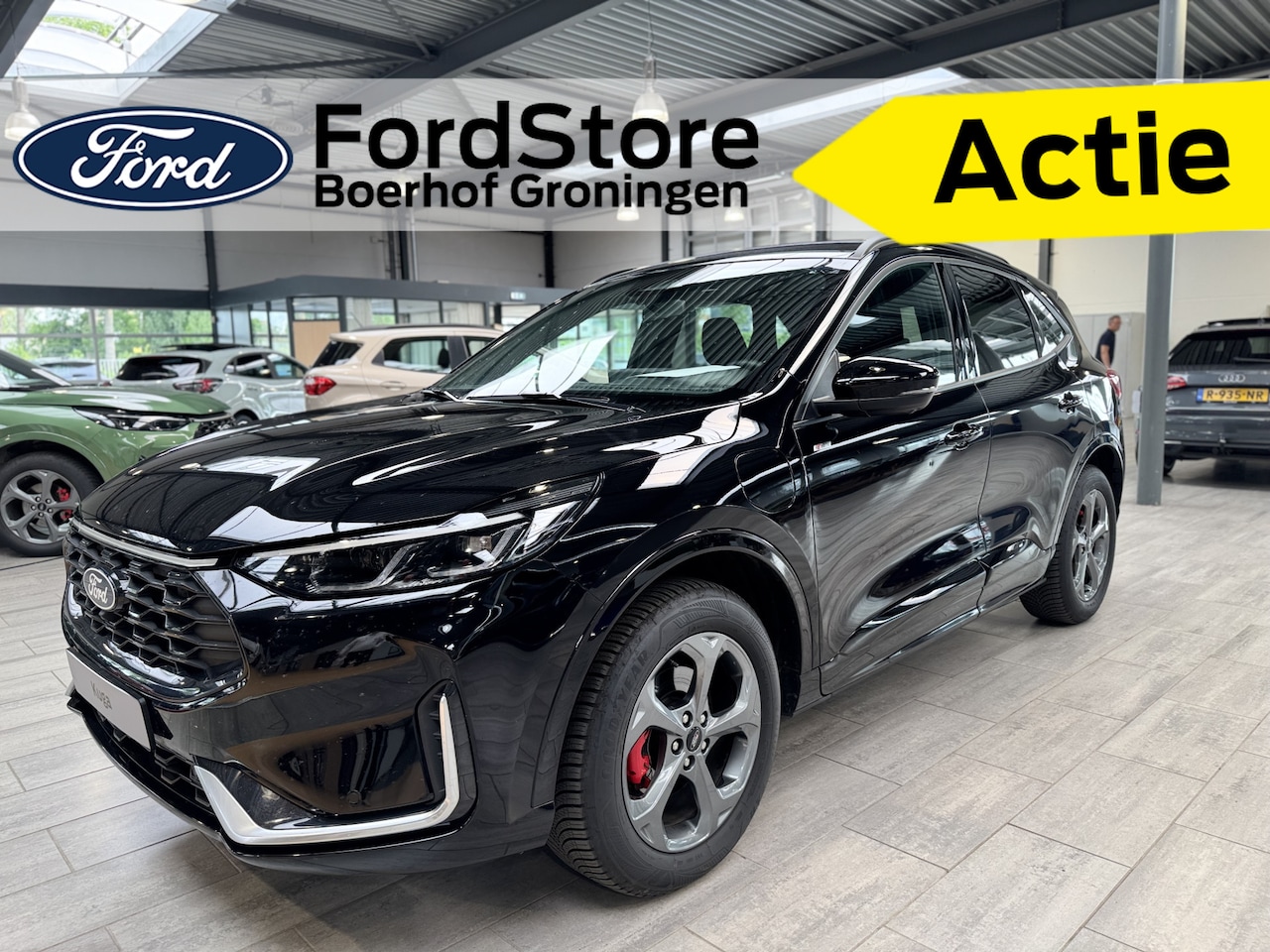 Ford Kuga - 2.5 PHEV 243 pk ST-Line X I AGR stoelen I Adapt Cruise I Winter Pack | B&O | 360° Camera I - AutoWereld.nl