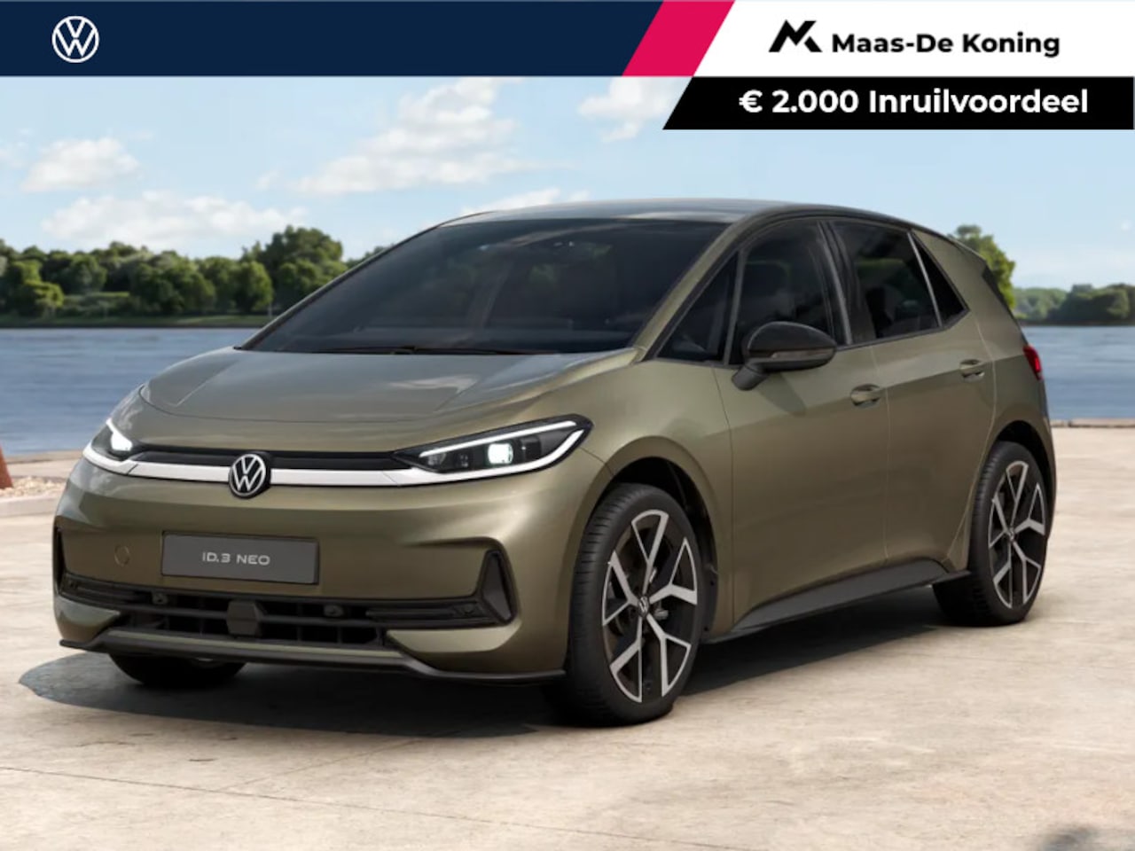 Volkswagen ID.3 Neo - Life 61 kWh accu 190 PK Elektr. aandrijving · Comfort Pakket · Zijruiten achter en achterr - AutoWereld.nl