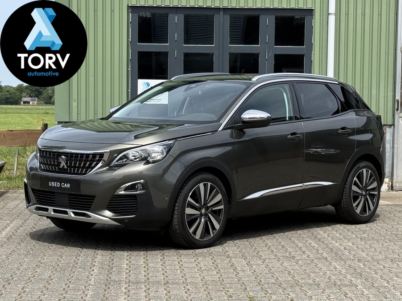 Peugeot 3008 - 1.2 PureTech Blue Lease Premium | Leder | Trekhaak | Riem vervangen | 360gr Camera | - AutoWereld.nl