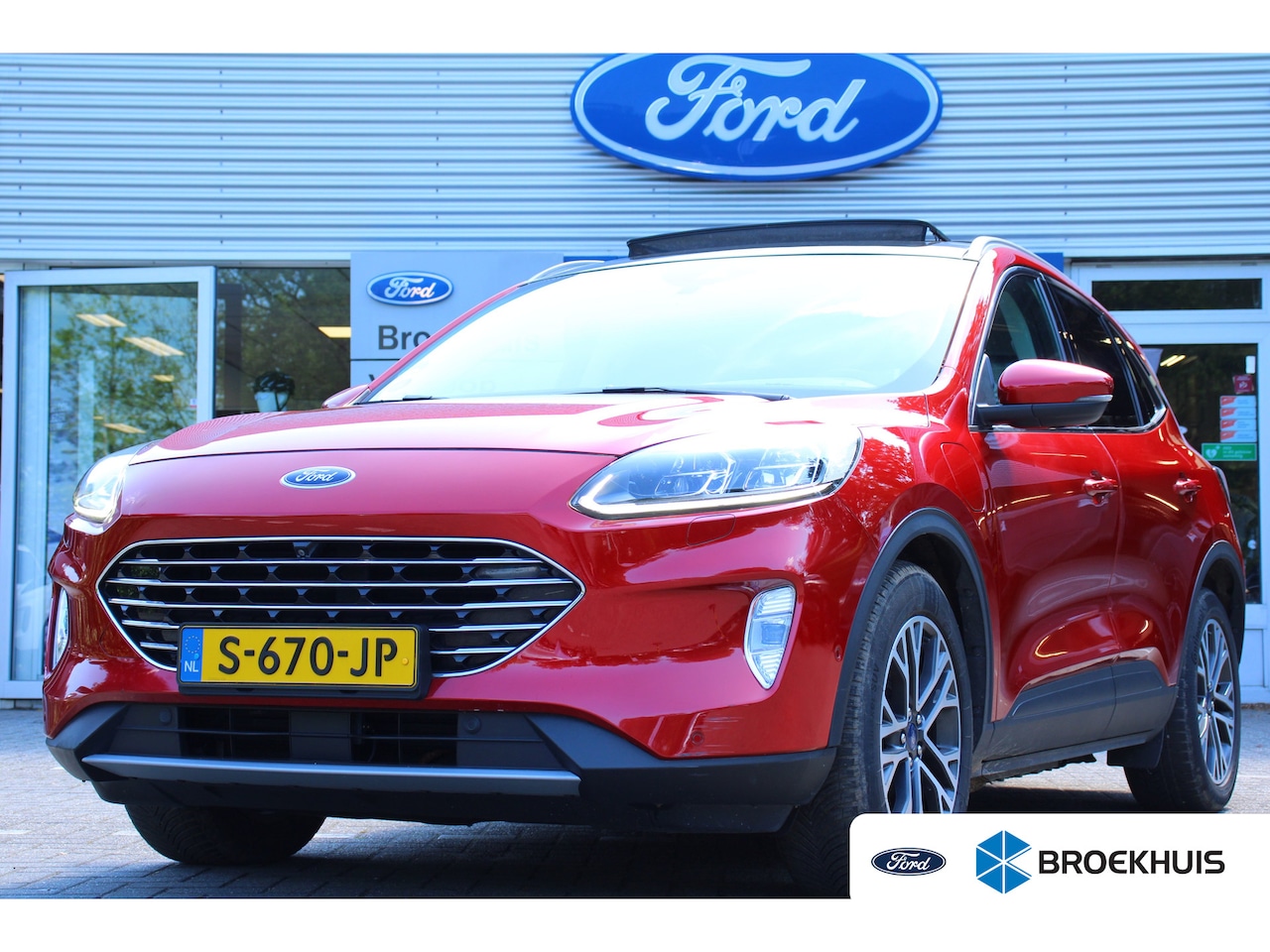 Ford Kuga - 2.5 PHEV ST-Line X | PANORAMA DAK | ADAPTIVE CRUISE | TREKHAAK | DEALER OH! | CAMERA | STA - AutoWereld.nl