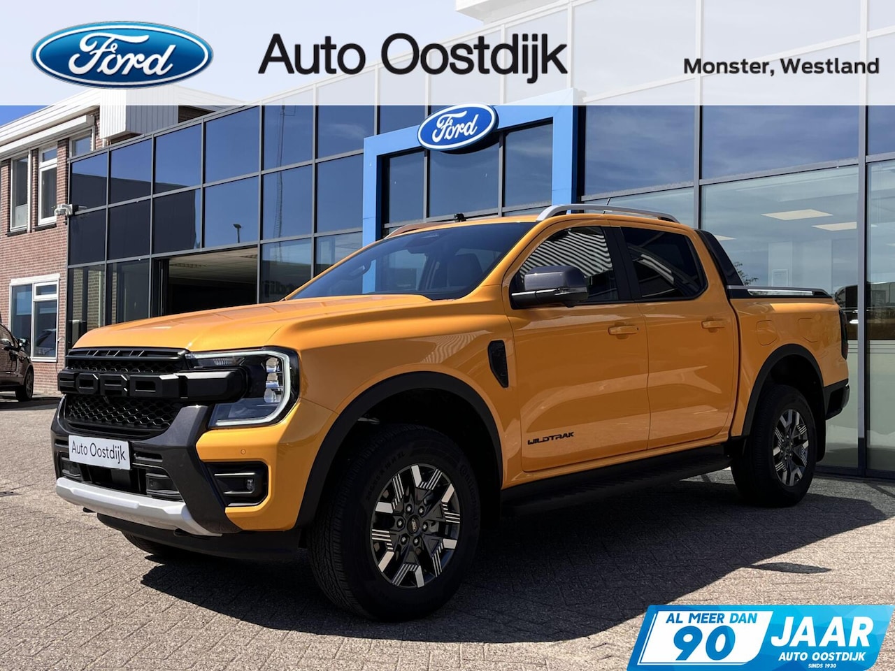 Ford Ranger - 2.3 Double Cab PHEV Wildtrak Automaat 280PK EX. BTW/Incl. BPM Trekhaak Elek. Rolhoes Adapt - AutoWereld.nl