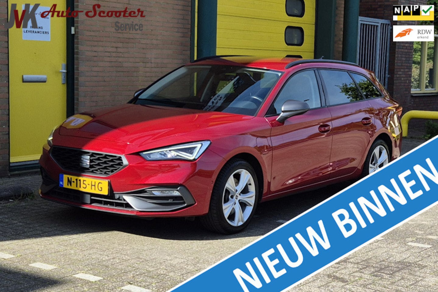 SEAT Leon Sportstourer - 1.4 TSI eHybrid PHEV FR Business Intense Airco! Automaat! - AutoWereld.nl