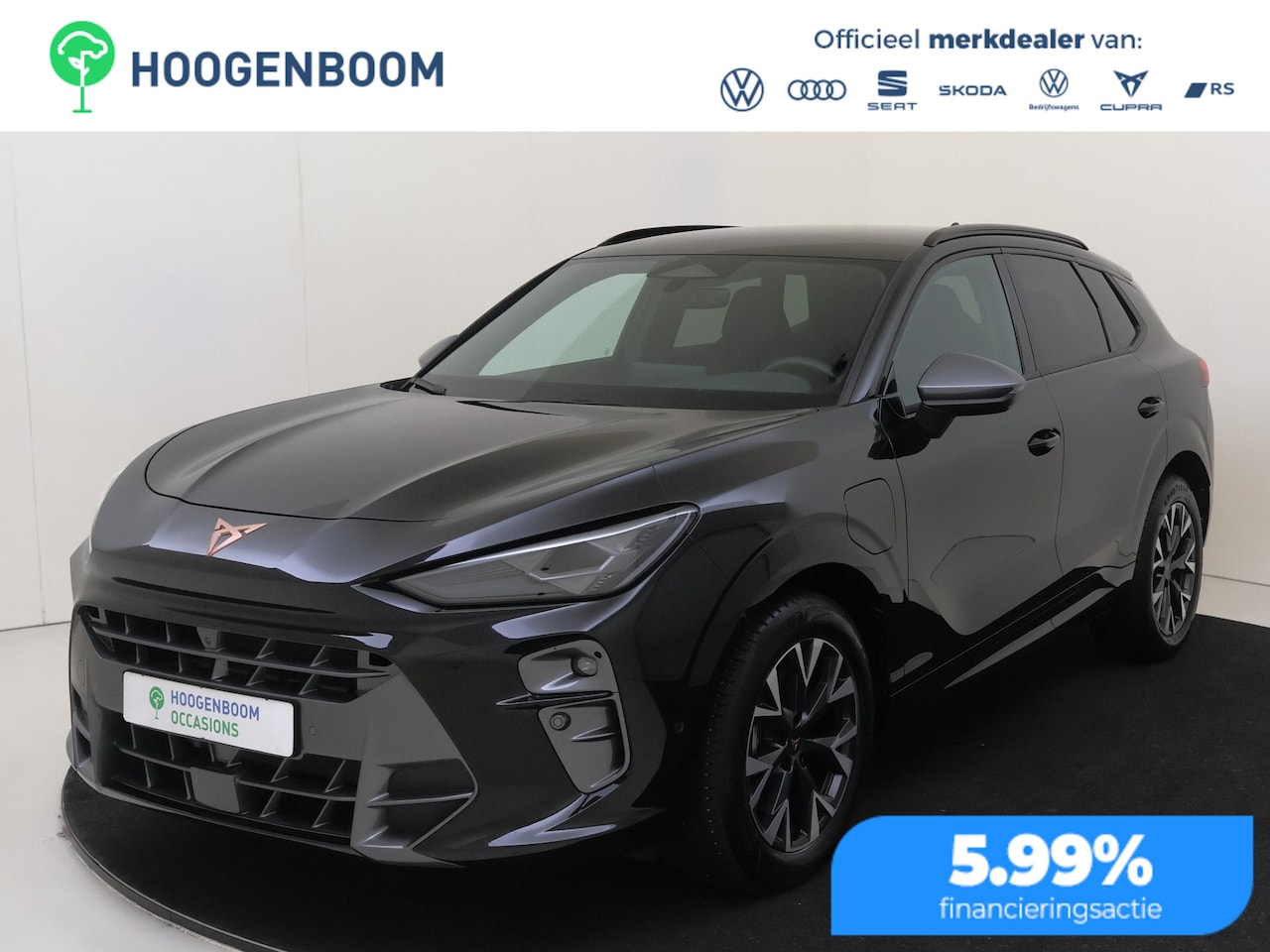 CUPRA Terramar - 1.5 TSI e-Hybrid Business | SoH 100% | Head-up display | 360 camera | Keyless | Navigatie - AutoWereld.nl