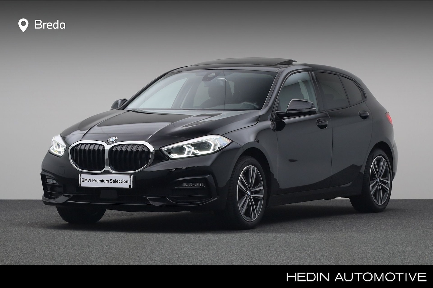 BMW 1-serie - 118i High Executive | Sport Line | Sportstoelen | Schuif-/ Panoramadak | HiFi | PDC voor/ - AutoWereld.nl