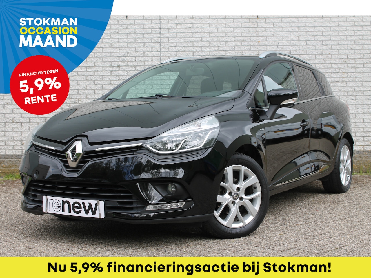 Renault Clio Estate - 0.9 TCe Limited | navigatie | airco | parkeersensoren - AutoWereld.nl
