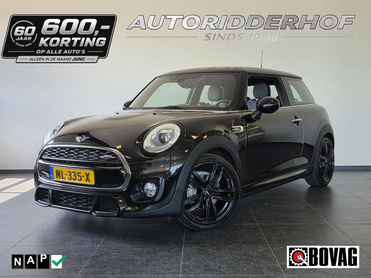 MINI John Cooper Works - 1.5 Kings Cross | JCW | Navi | Keyless | PDC | HK - AutoWereld.nl