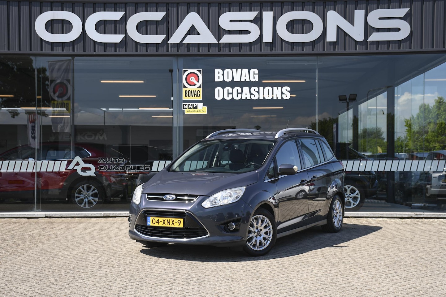 Ford Grand C-Max - 1.6 Titanium 7 PERSONEN/ CRUISE CONTROL/ LM 16 - AutoWereld.nl