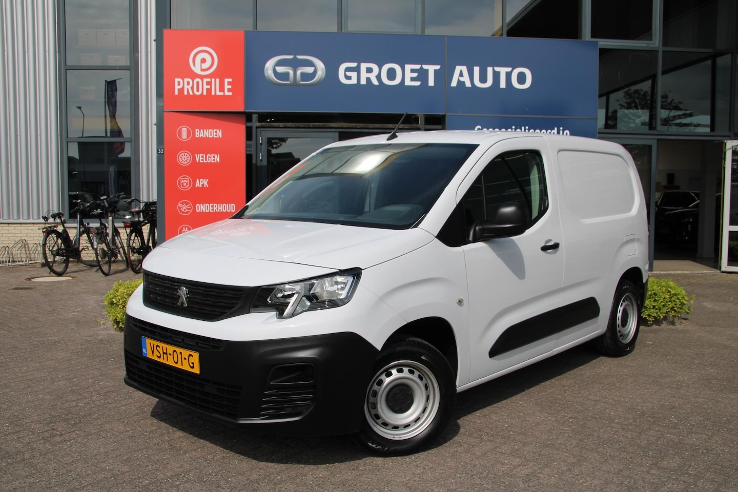 Peugeot Partner - 1.5 BlueHDi 100 S&S L1 Airco Zijdeur Euro6 29.111km 1e eigenaar - AutoWereld.nl