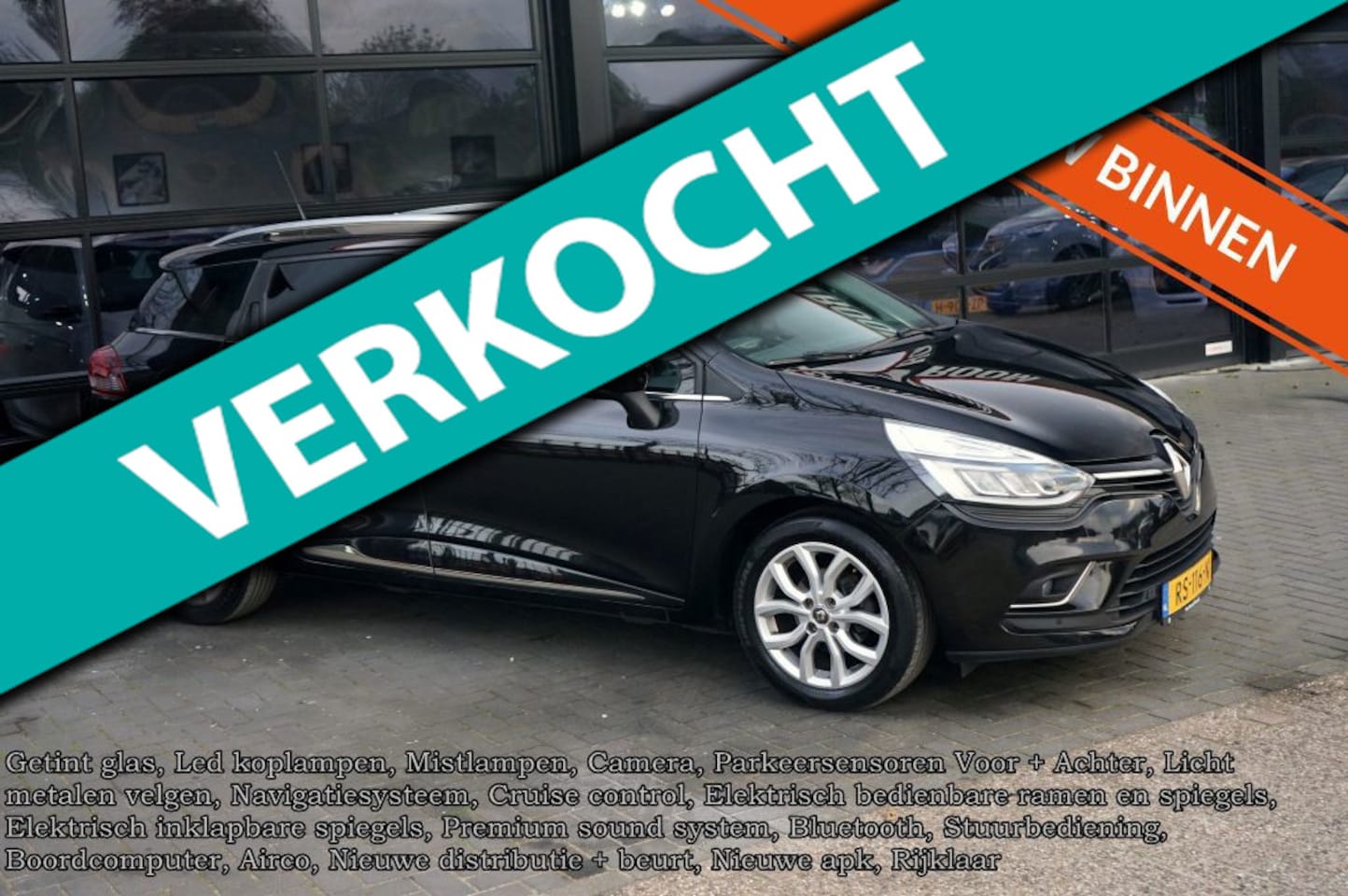 Renault Clio Estate - 0.9 TCe Intens 0.9 TCe Intens, Camera, Navi, Airco, CC, Led - AutoWereld.nl