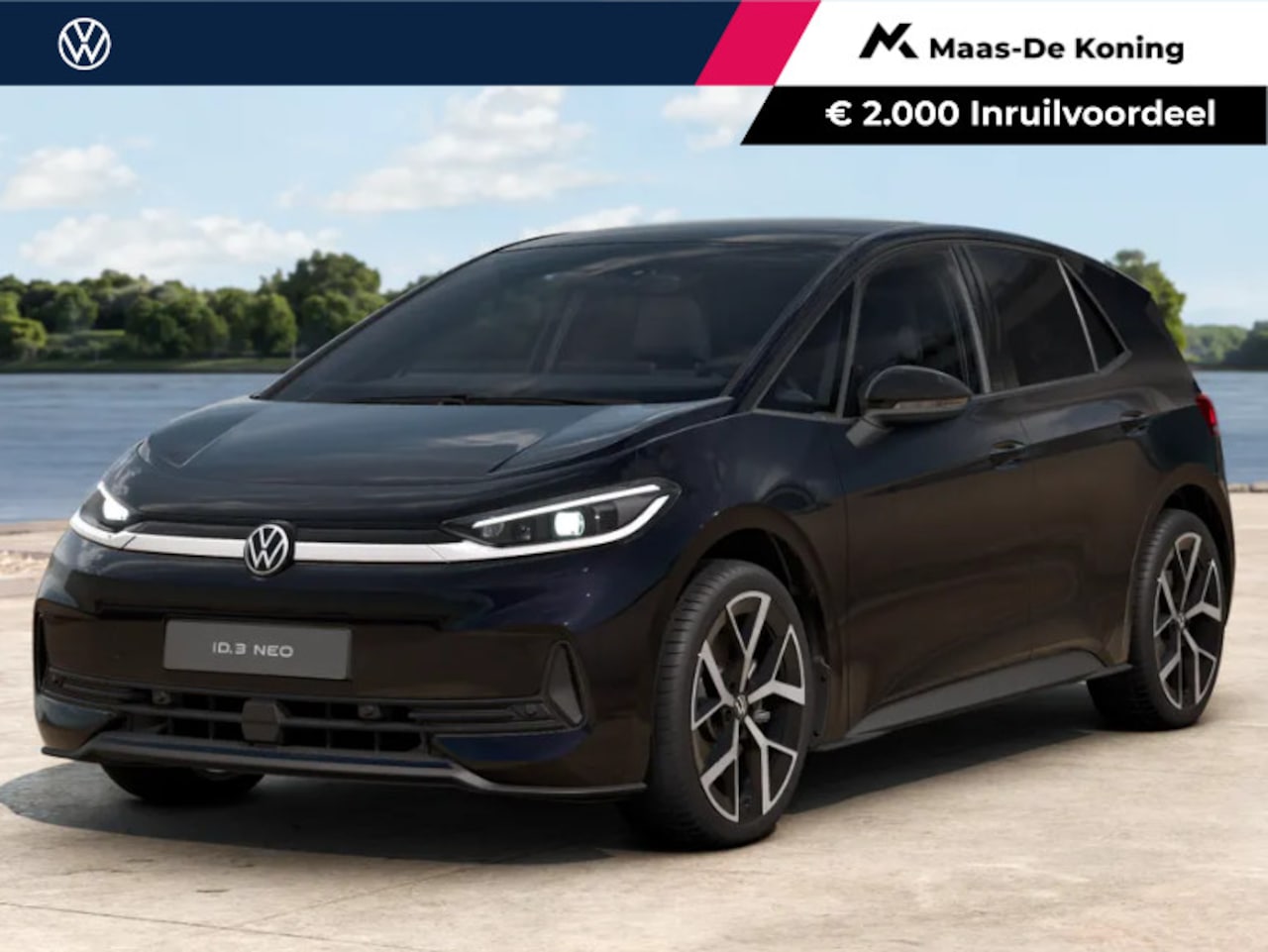 Volkswagen ID.3 Neo - Style 84 kWh accu 231 PK Hatchback Elektr · Panoramadak · Steunhaak voor fietsendrager, af - AutoWereld.nl