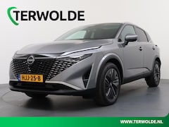 Nissan Qashqai - 1.3 MHEV Xtronic Tekna | AUTOMAAT | Panoramadak | Stoel-, Stuur- & Voorruitverw. |