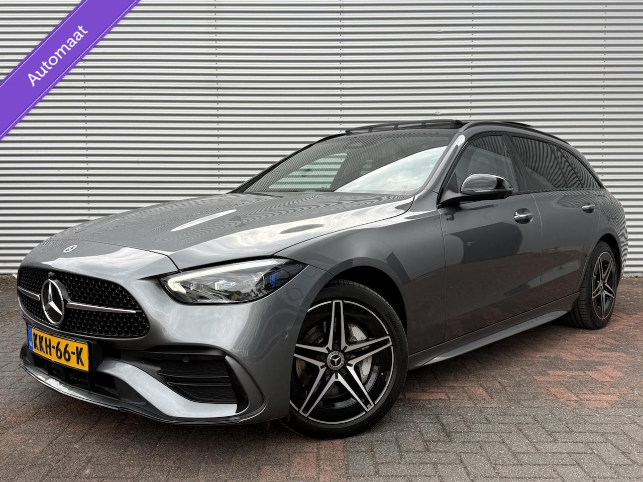 Mercedes-Benz C-klasse Estate - 300 e AMG Line|Pano|Led|Cruise|2022|Facelift Nieuw Model|Eerste Eigenaar|Vol Opties|Perfec - AutoWereld.nl