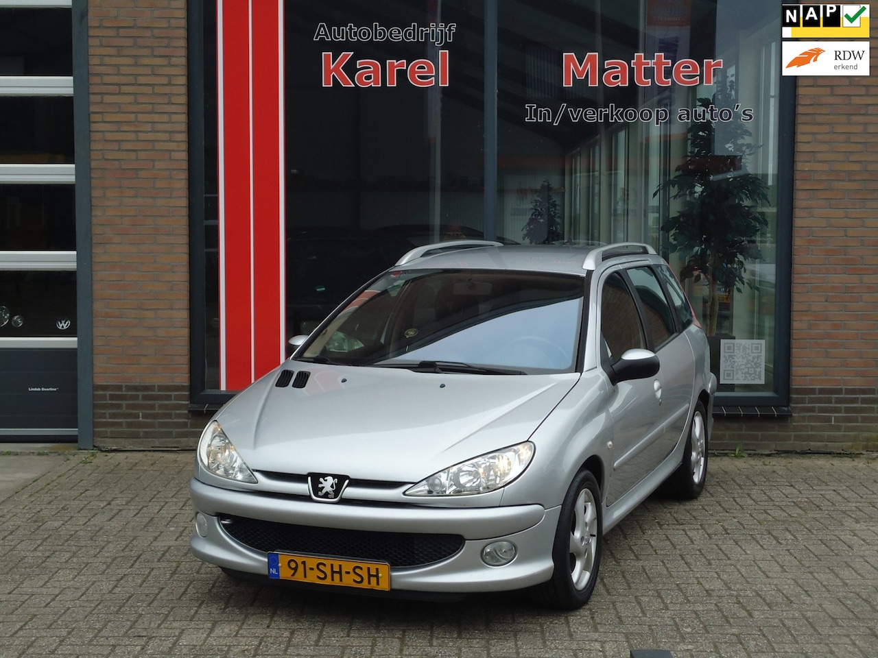Peugeot 206 SW - 1.4-16V Air-line 3 *APK T/M 26-06-2027* - AutoWereld.nl
