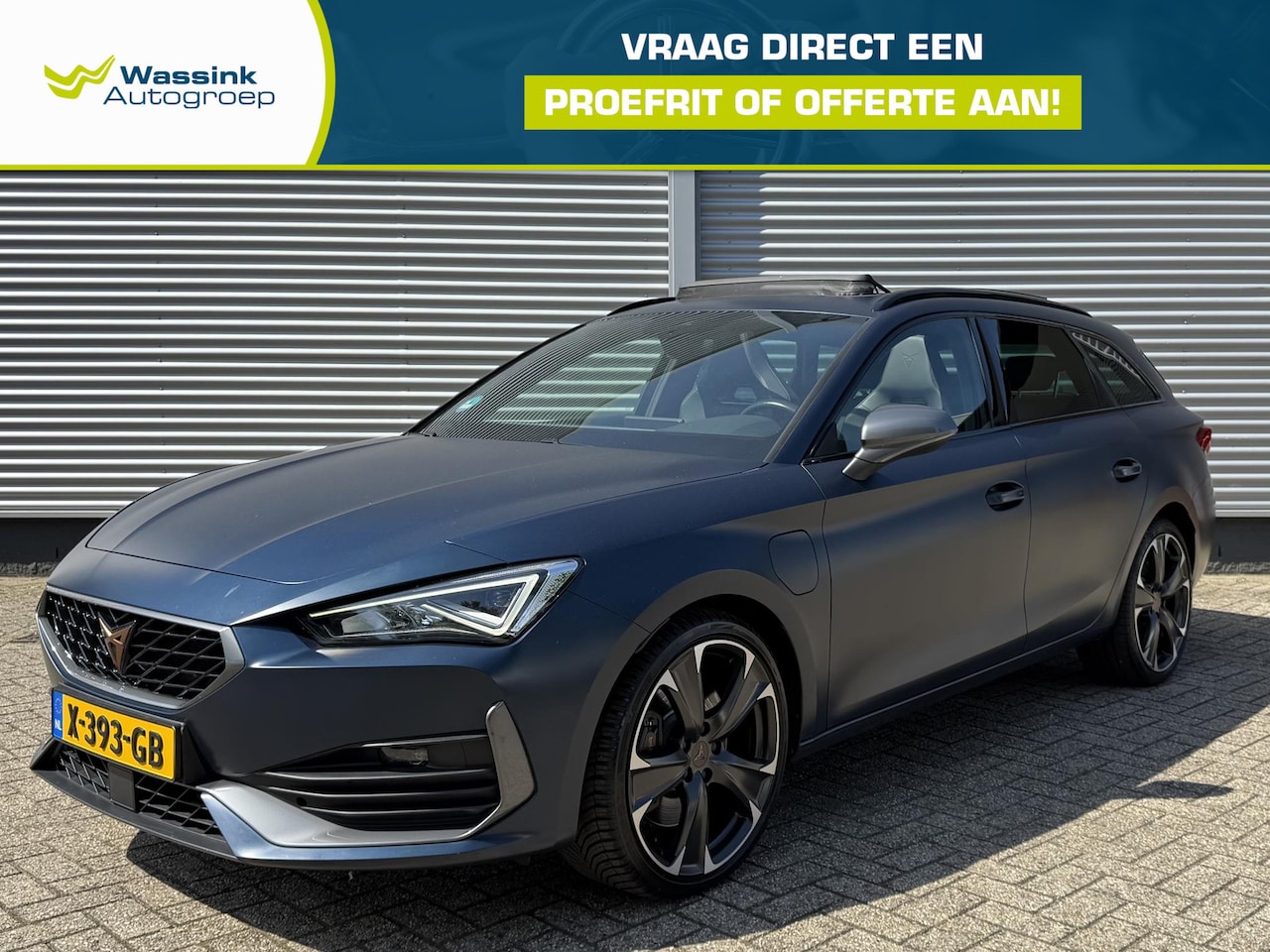 CUPRA Leon Sportstourer - 1.4 e-Hybrid VZ Business | Schuif/Kanteldak | Stoelverwarming | Navigatie | Climate Contro - AutoWereld.nl