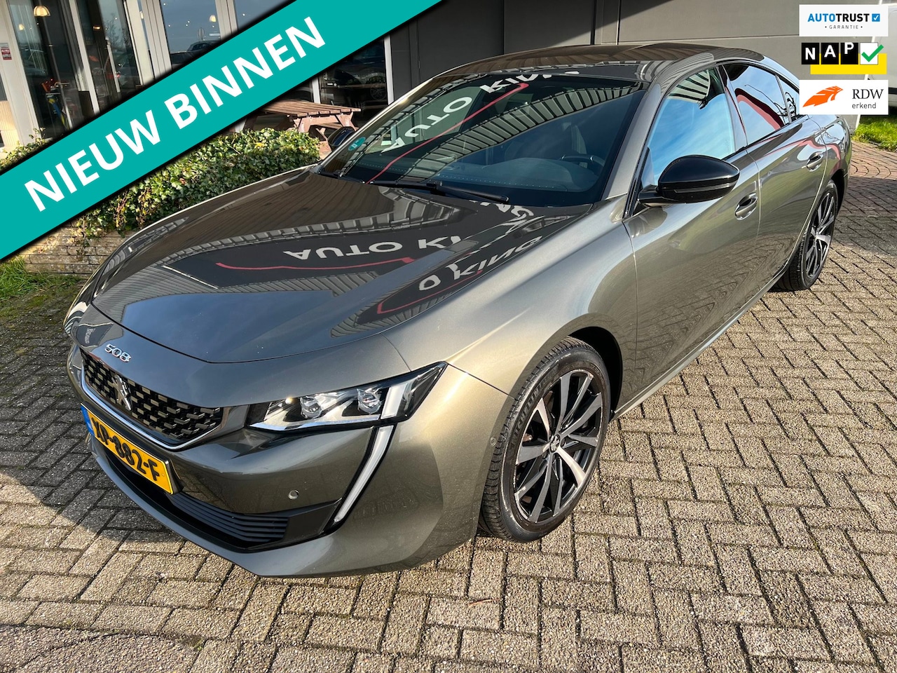 Peugeot 508 - 1.6 GT Line 180PK CARPLAY ACC INPARK 360 APK+NAP - AutoWereld.nl