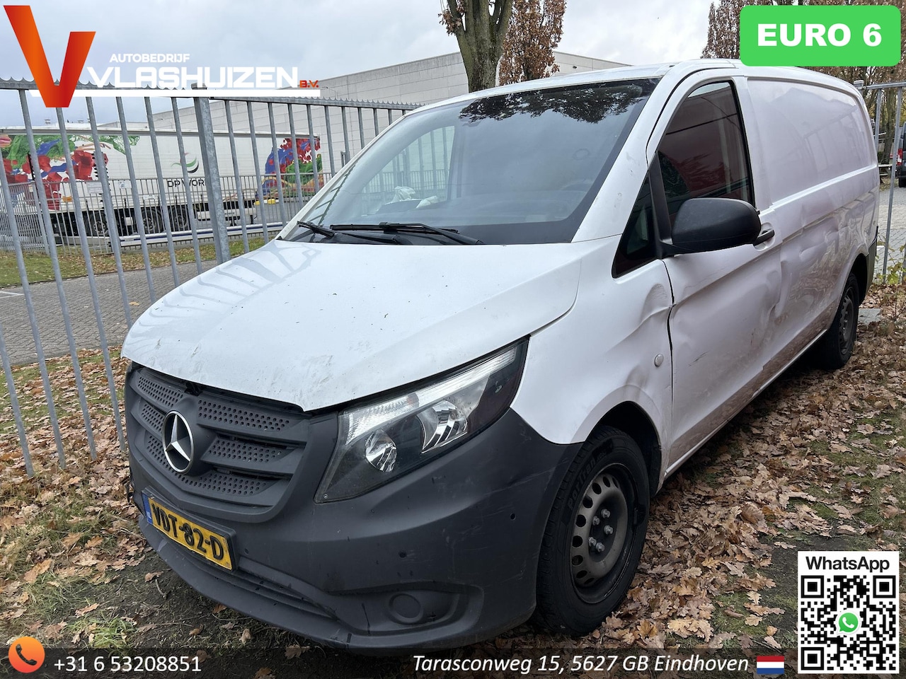Mercedes-Benz Vito - 114 CDI Lang | € 2.950,- NETTO! | MOTOR DEFECT! | Euro 6 | Airco | Cruise | Navi | - AutoWereld.nl
