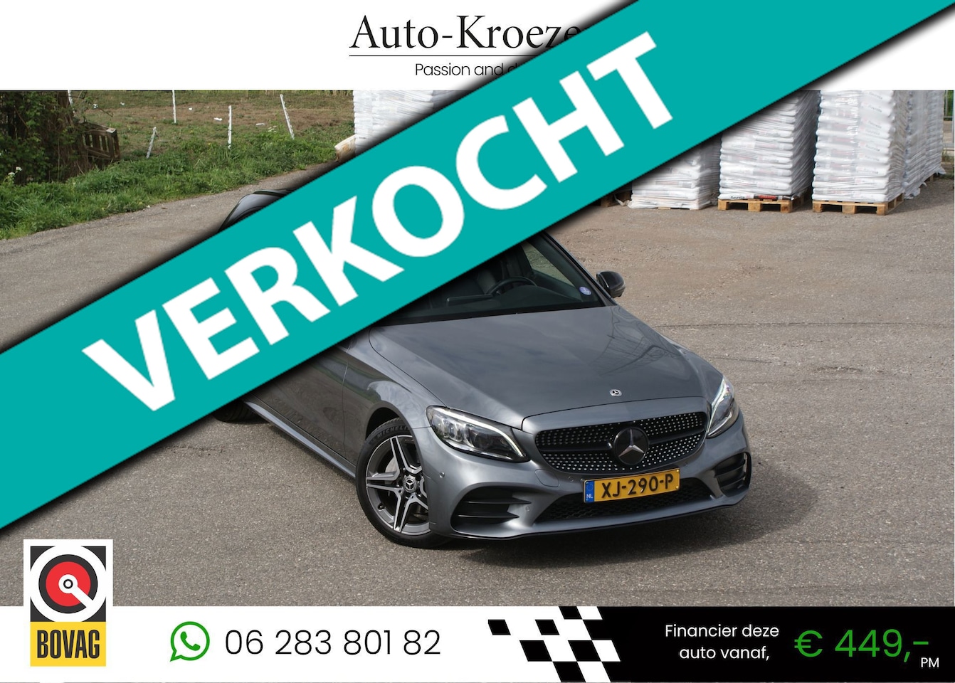 Mercedes-Benz C-klasse Estate - 180 ///AMG Pakket | Pano | 360 Camera | Digitaal Display | VOL OPTIES! | - AutoWereld.nl