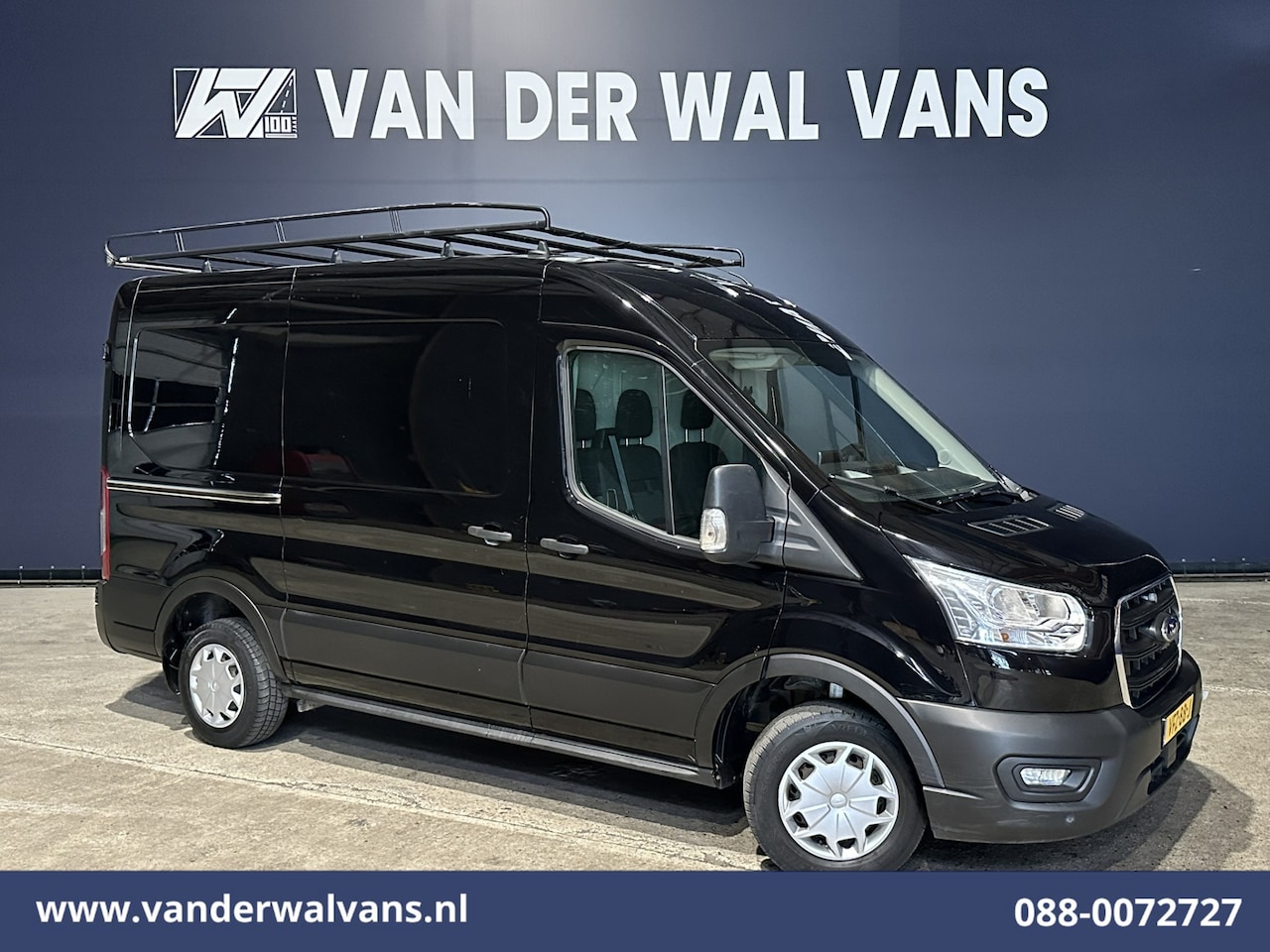 Ford Transit - 2.0 TDCI L2H2 Euro6 Airco | Camera | Navigatie | Imperiaal | Trekhaak | Trap Cruisecontrol - AutoWereld.nl