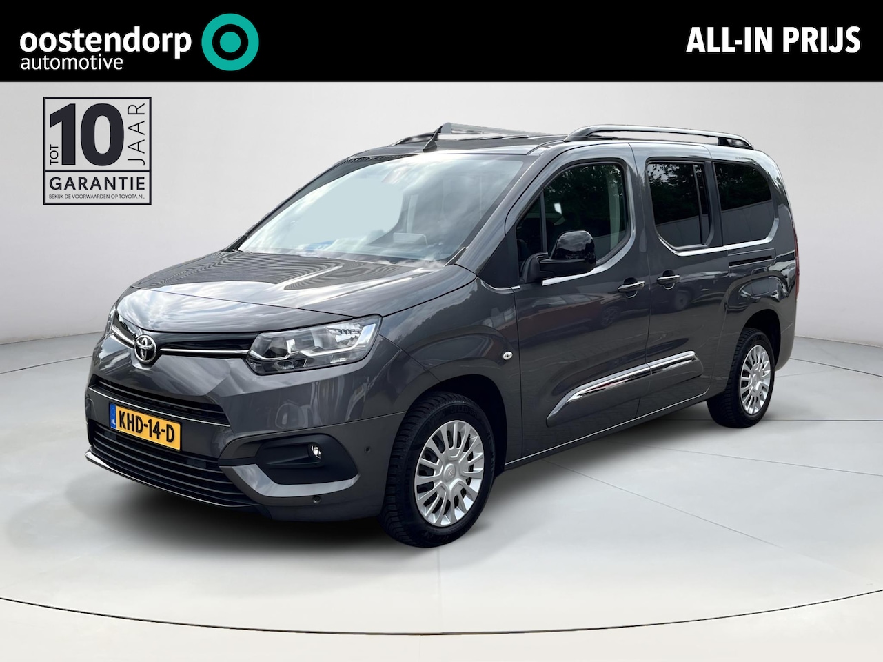 Toyota ProAce City Verso - 1.2 Turbo Dynamic Long 7p. | All-in prijs | Automaat | Trekhaak | 7-Persoons | Navigatie - AutoWereld.nl