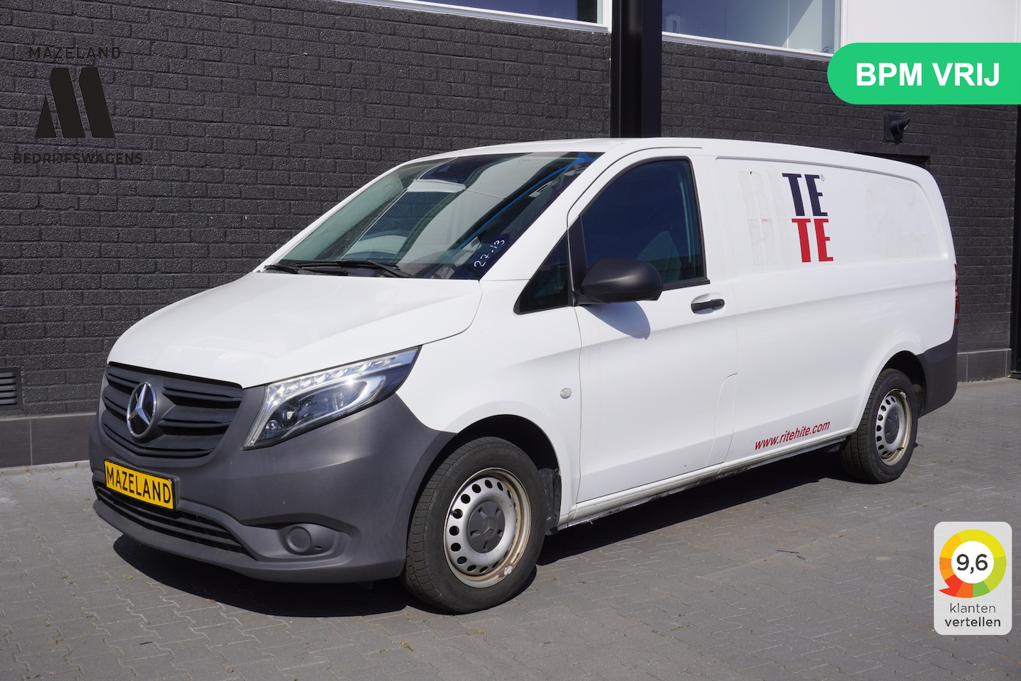 Mercedes-Benz Vito - 116 CDI Lang Automaat EURO 6 - Airco - Cruise -  Camera - € 20.900,- Excl. - AutoWereld.nl