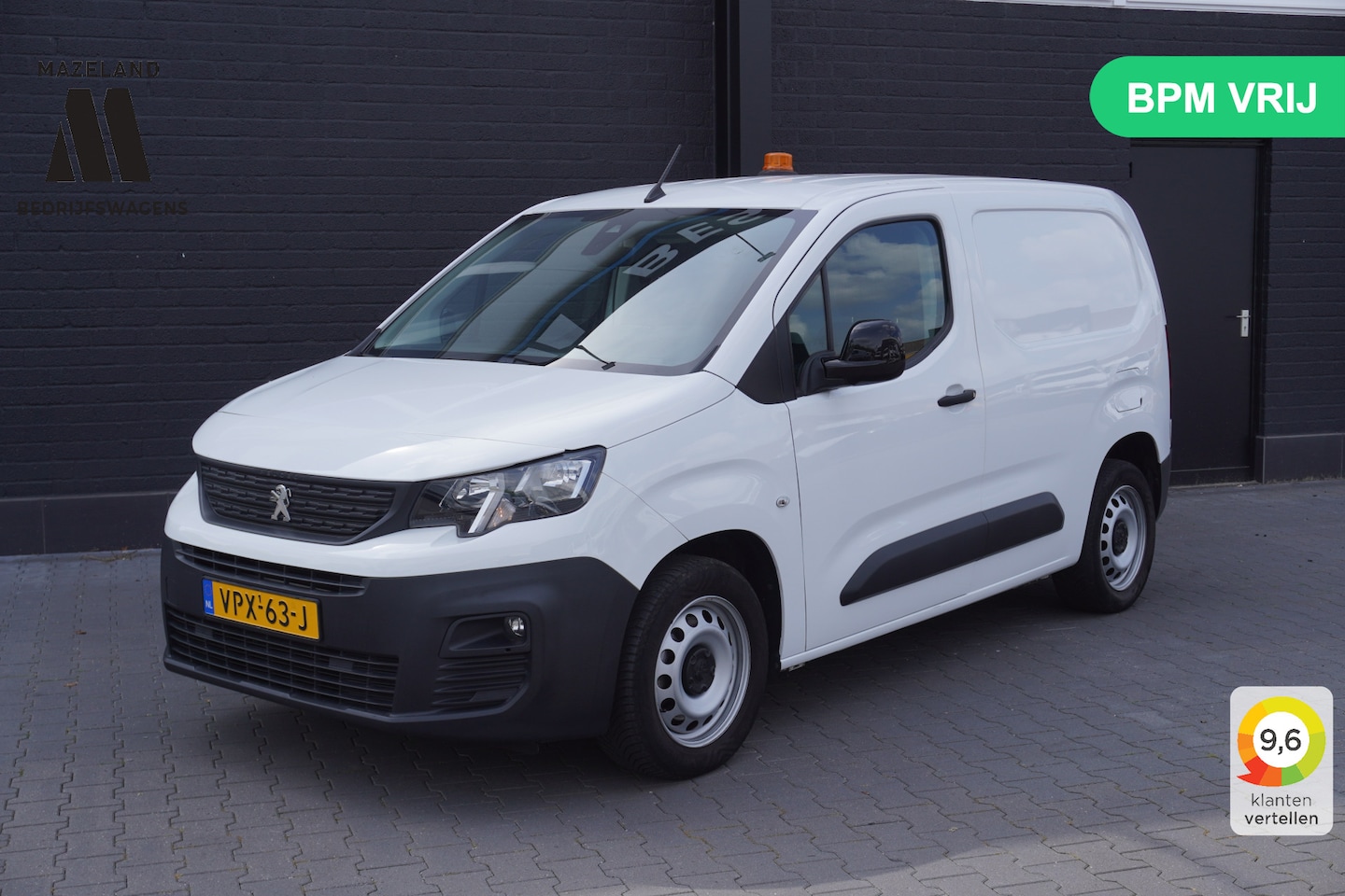 Peugeot Partner - 1.5 BlueHDi 130PK Automaat EURO 6 - Airco - Cruise - PDC - €10.900,- Excl. - AutoWereld.nl