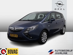 Opel Zafira Tourer - 1.4 Turbo 140pk Cosmo 7Persoons Nav/H.Leder/Ecc/ Nav/El.Pakket 1300kg Trekgewicht
